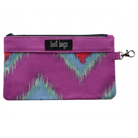 Blazing Ikat Small Accessory Bag