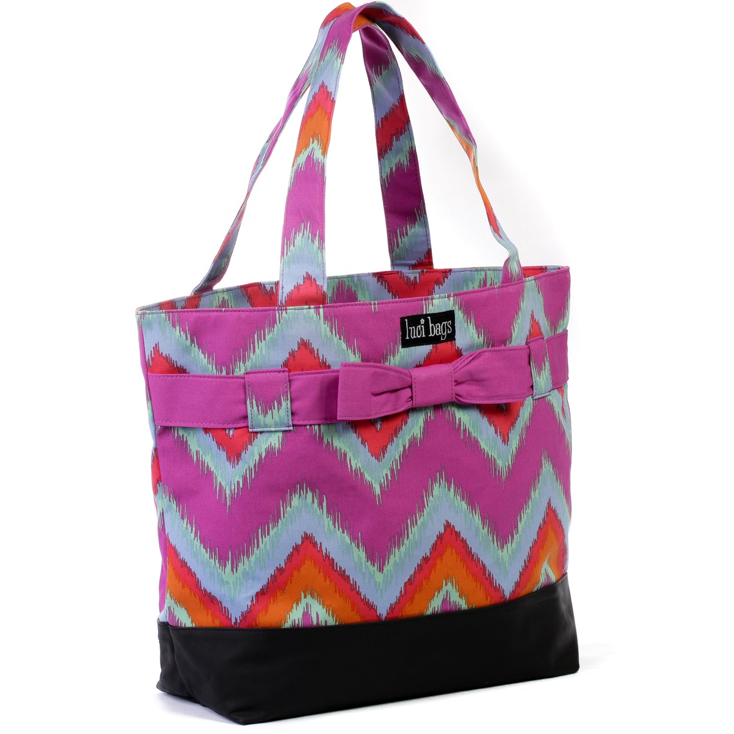 Blazing Ikat Bow Tote