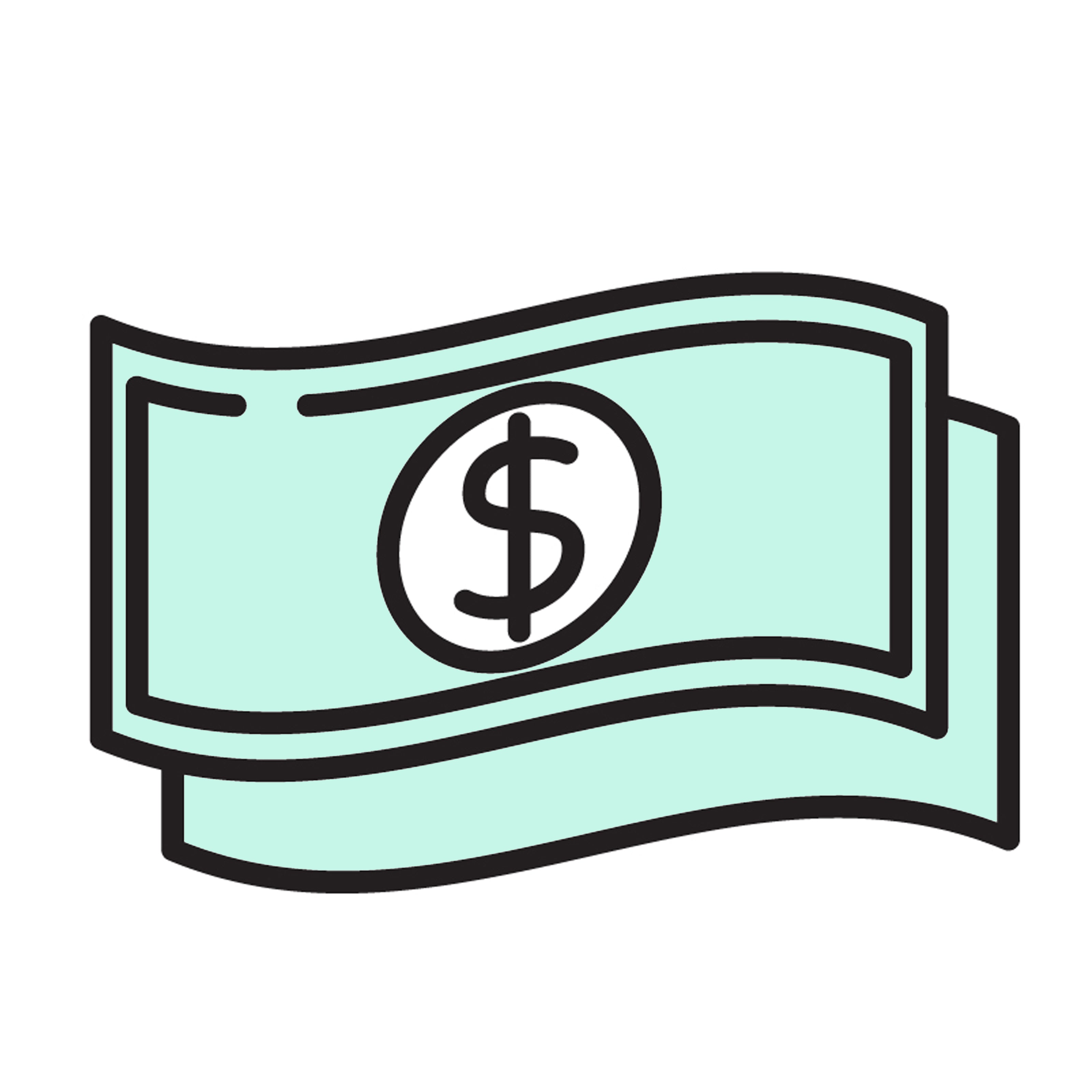 money graphic