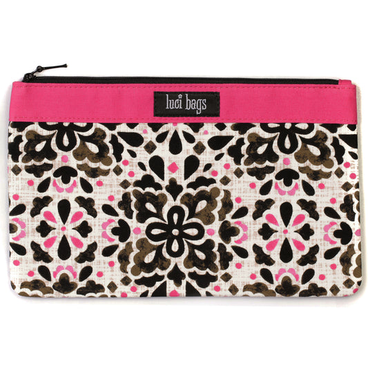 Peony Pop Large Accessory Bag