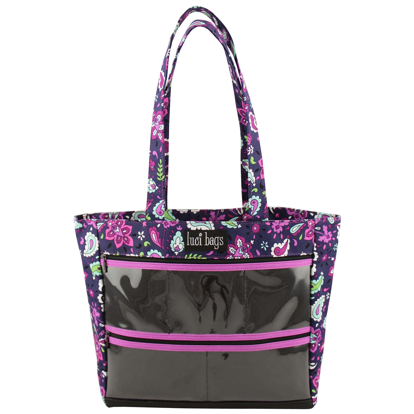 Plum Paisley Original Display Tote