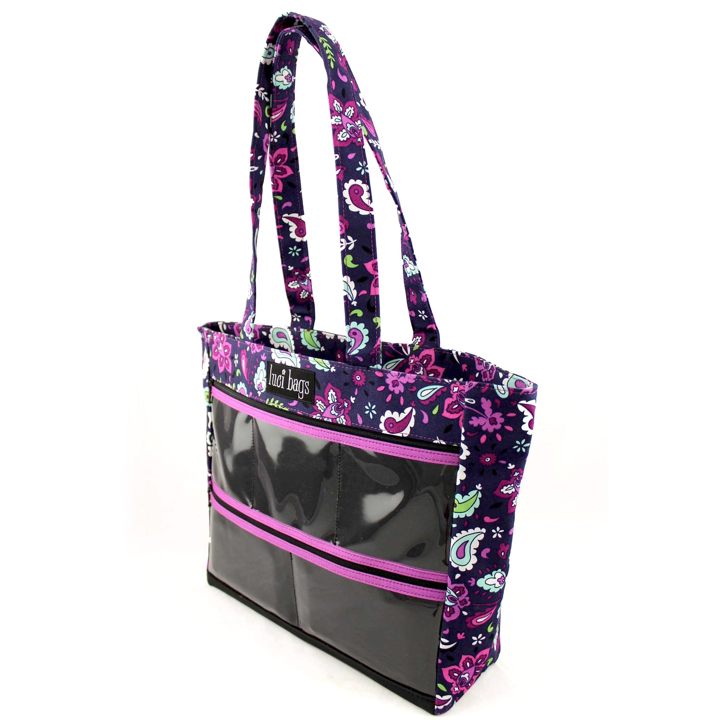 Plum Paisley Original Display Tote