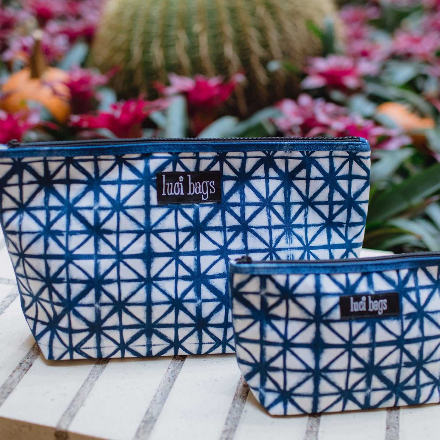 Shibori Small Pouch