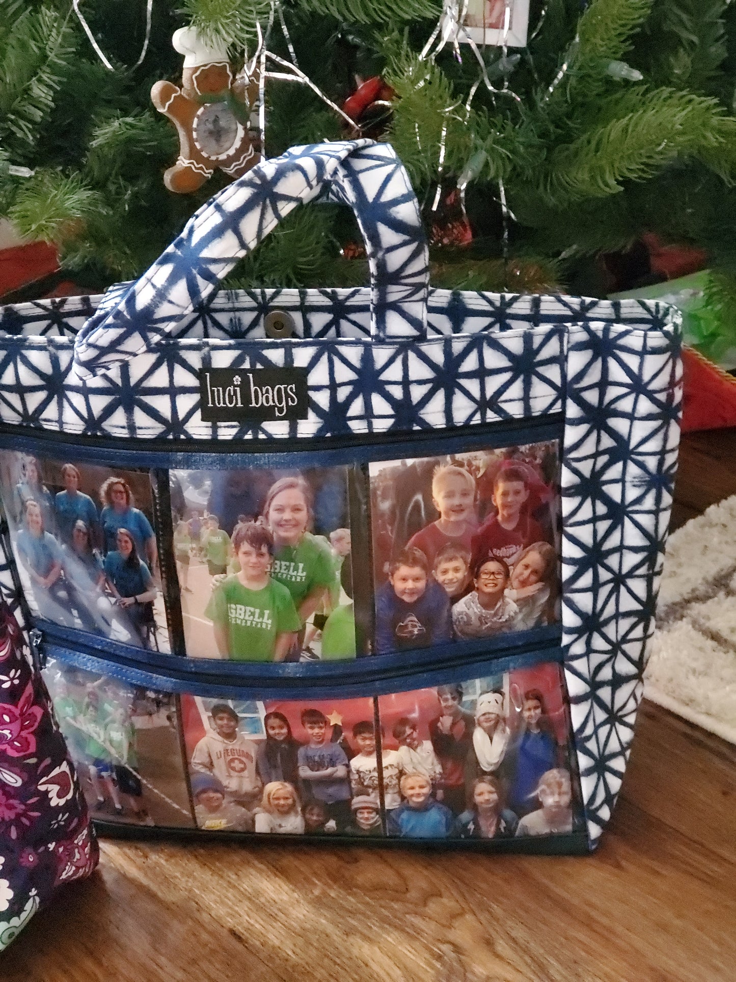 Shibori Large Display Tote