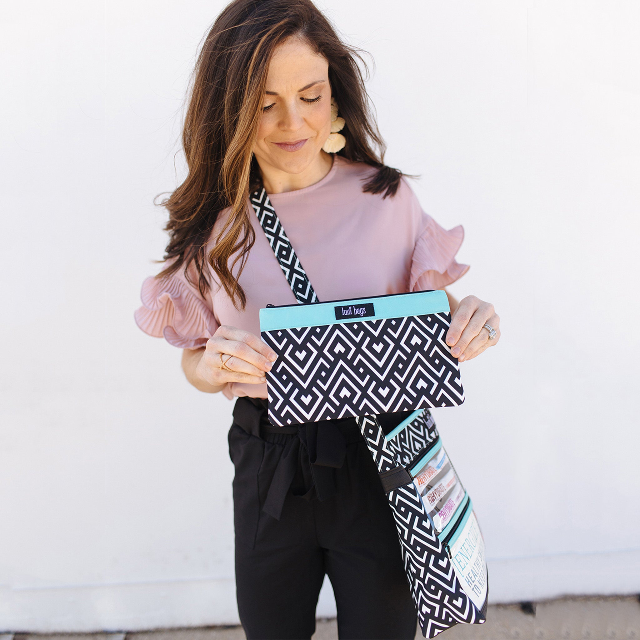 Honeycomb Small Accessory Bag – Luci Bags