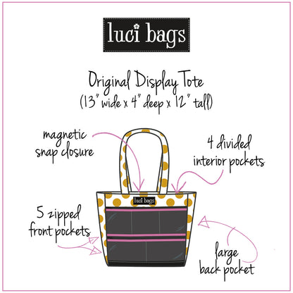 Blazing Ikat Original Display Tote