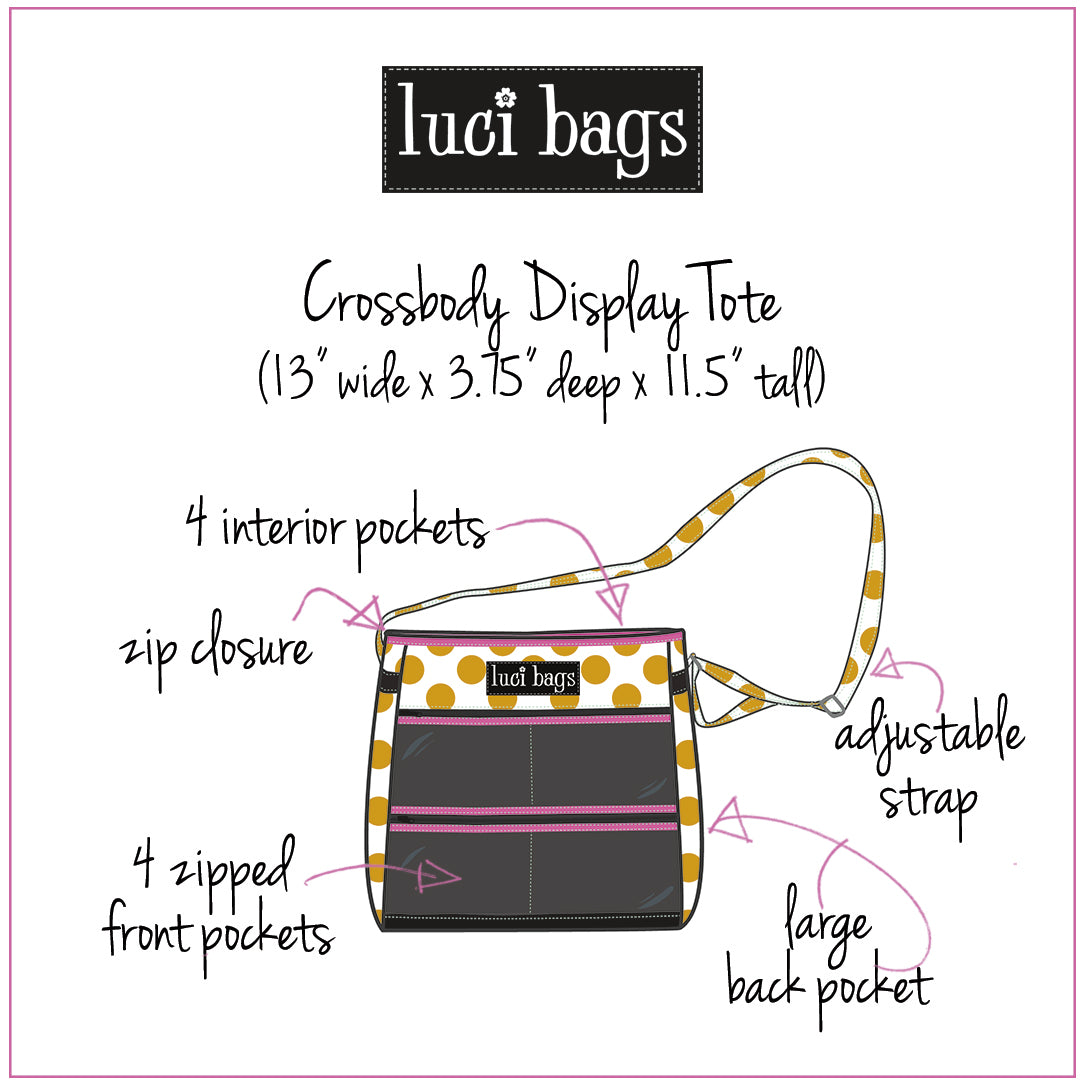 Calypso Crossbody Display Tote