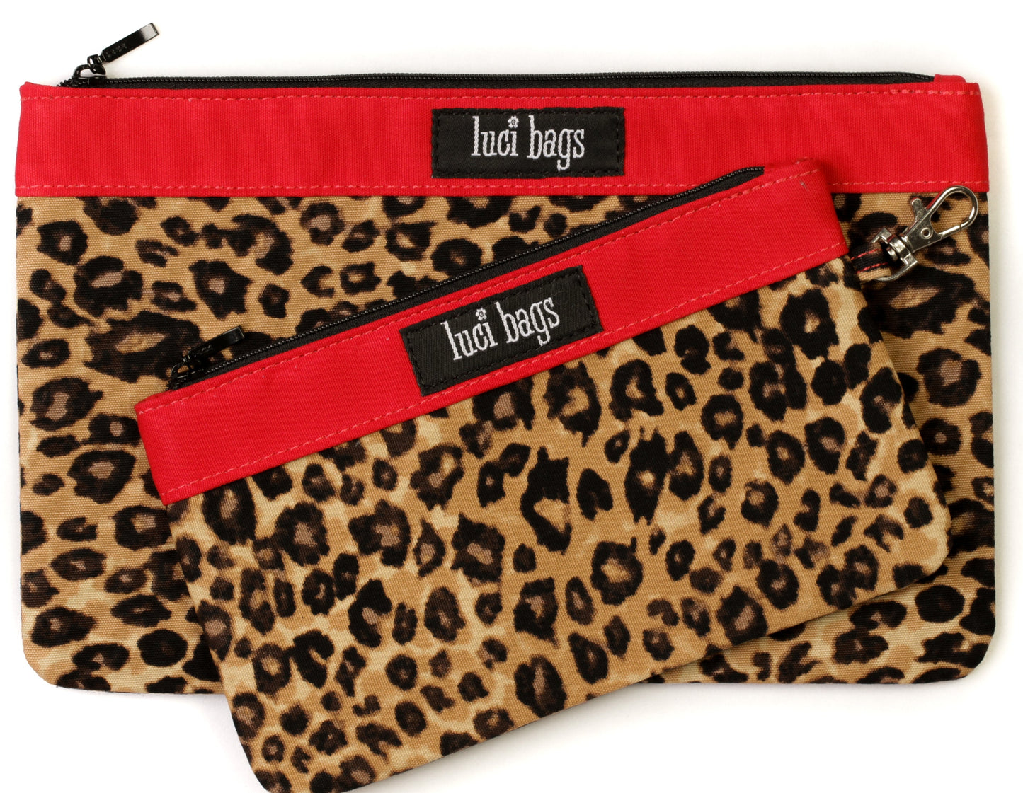 Leopard Large Accessory Bag