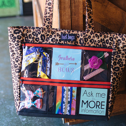 Leopard Large Display Tote