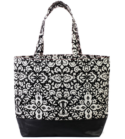 Midnight Mosaic Bow Tote