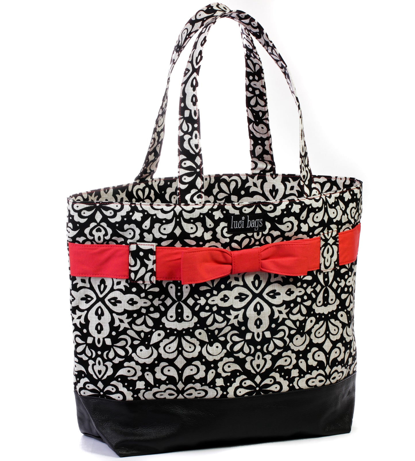 Midnight Mosaic Bow Tote