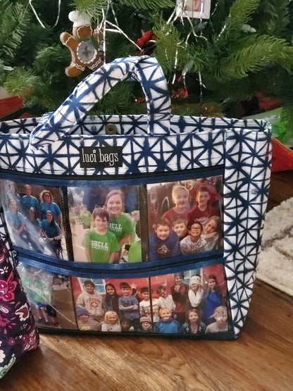 Shibori Large Display Tote